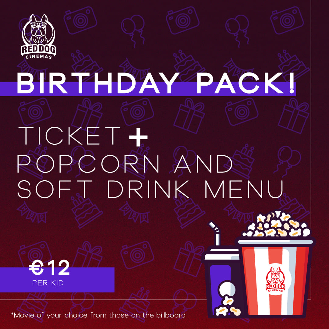 Birthday at the movies pack
